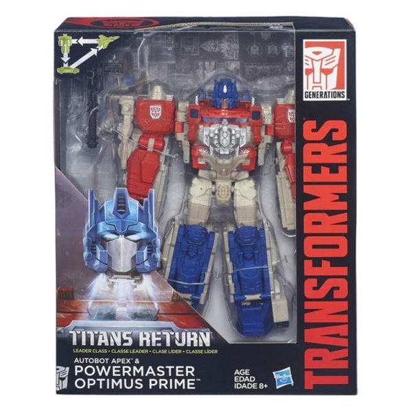 Leader Class Powermaster Optimus Prime  Blaster Transformers Titans Return (11 of 11)